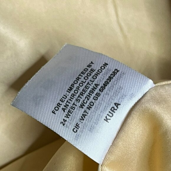 Anthropologie Andersen & Lauth Short Sleeve Button-Up Poncho Capelet Plaid - Picture 6 of 8